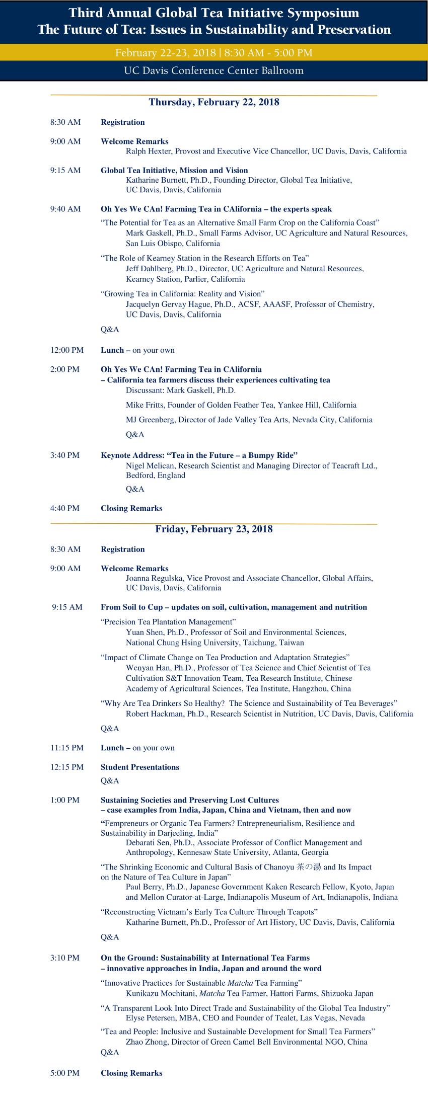 symposium